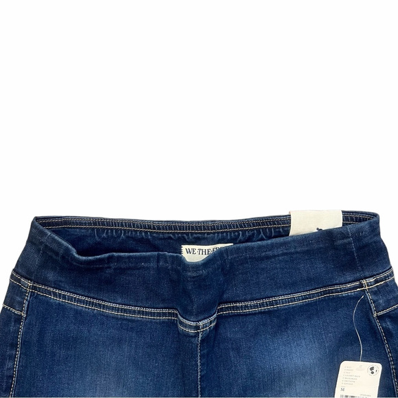 Free People We The Free In My Feelings Mid Rise Crop Boot Jean Size M #C24381 - Picture 5 of 9